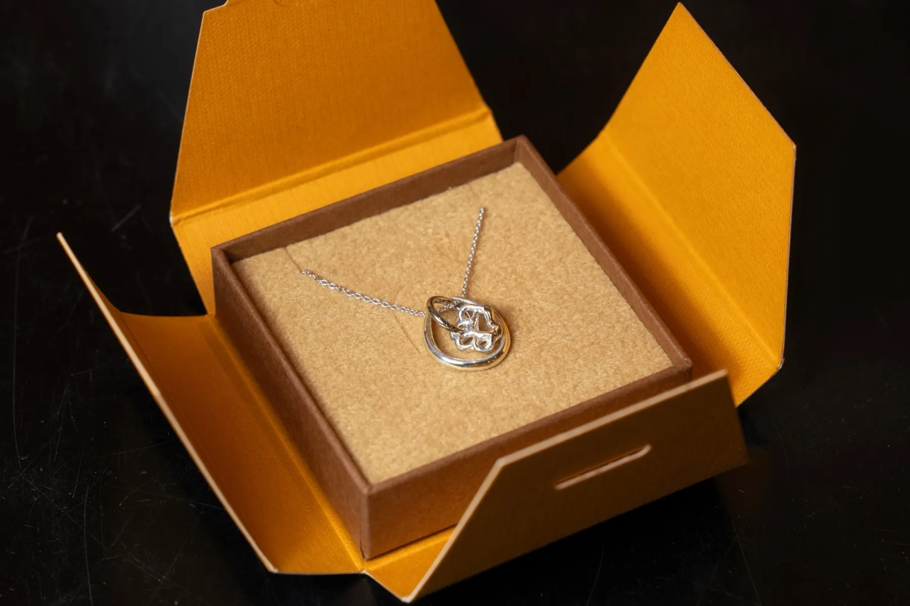 ネックレスのギフトボックス